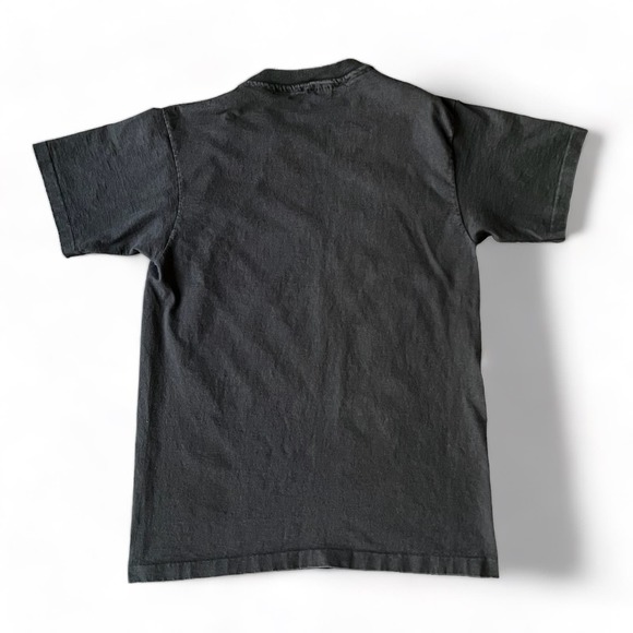 Men’s Vintage 90s Salem Big Face Michael Jordan Grail Anvil Black T-shirt L - Picture 2 of 7